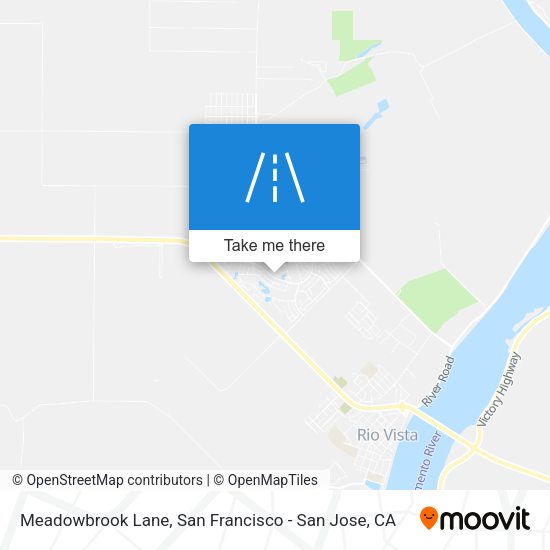 Meadowbrook Lane map