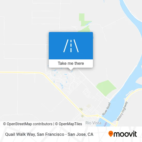 Quail Walk Way map
