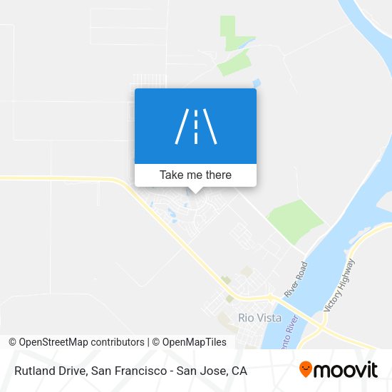 Mapa de Rutland Drive