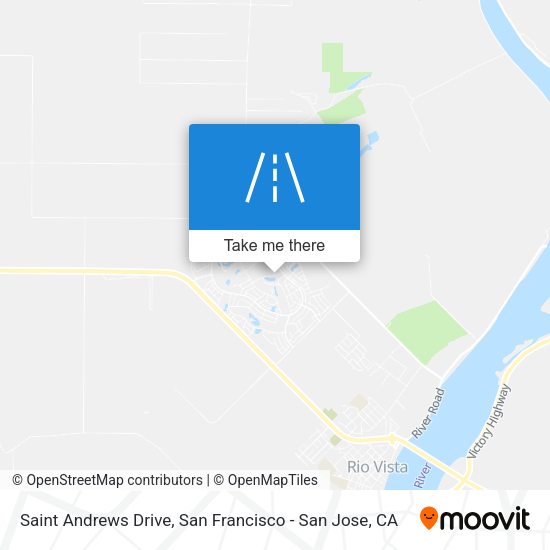 Mapa de Saint Andrews Drive