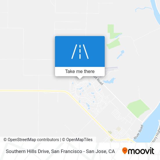 Southern Hills Drive map