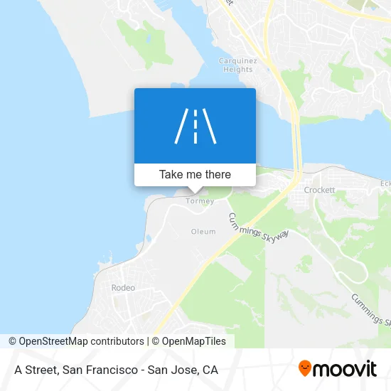 A Street map