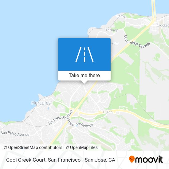 Mapa de Cool Creek Court