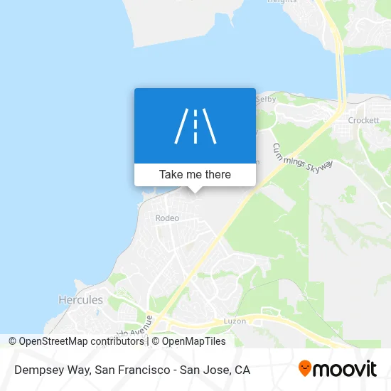 Dempsey Way map