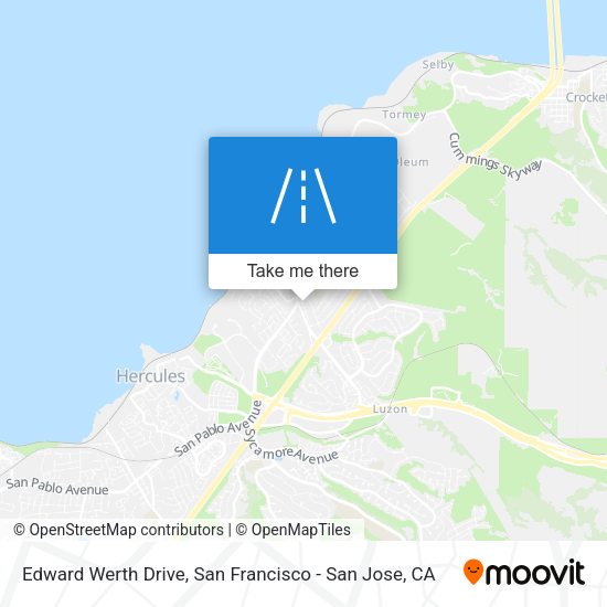 Edward Werth Drive map