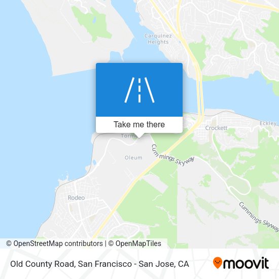 Mapa de Old County Road