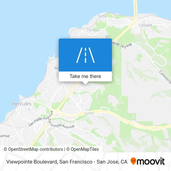 Viewpointe Boulevard map