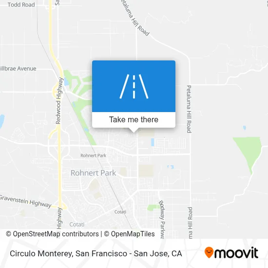 Circulo Monterey map
