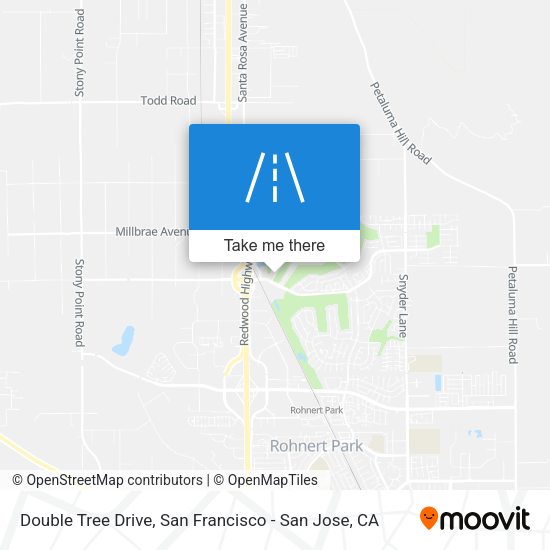 Double Tree Drive map