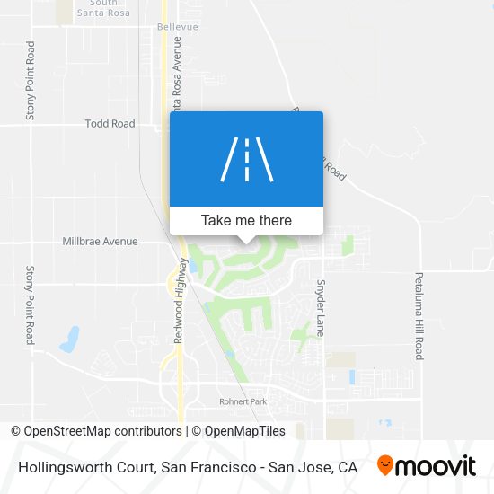 Mapa de Hollingsworth Court
