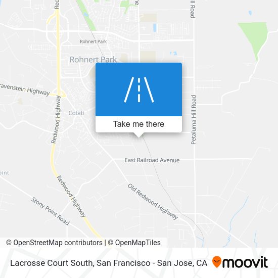 Lacrosse Court South map