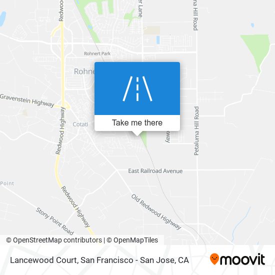 Mapa de Lancewood Court