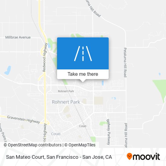 San Mateo Court map