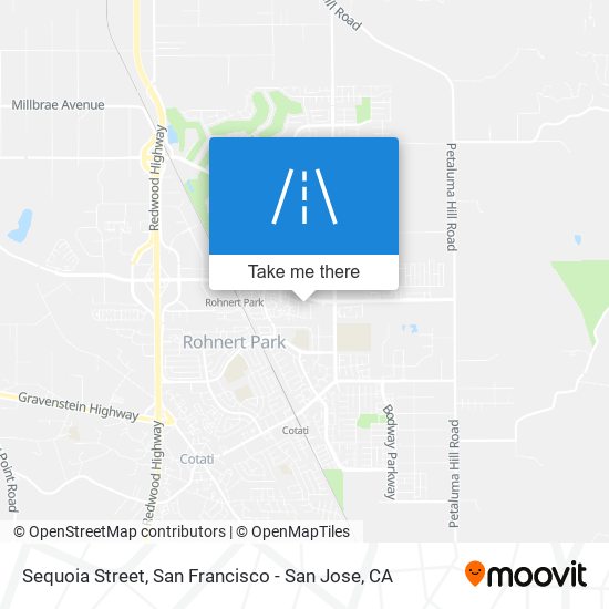 Sequoia Street map