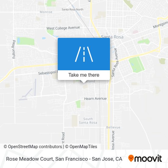 Rose Meadow Court map