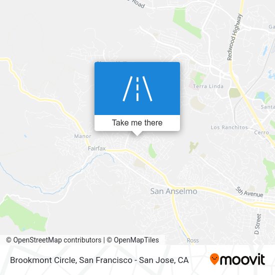 Mapa de Brookmont Circle