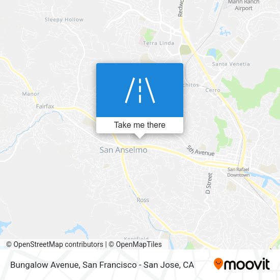 Mapa de Bungalow Avenue