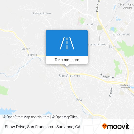 Mapa de Shaw Drive