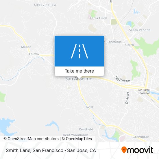 Smith Lane map