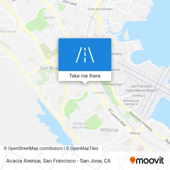 Acacia Avenue map