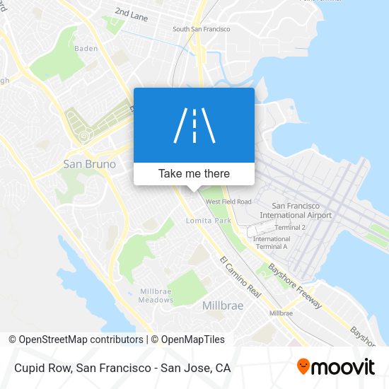 Mapa de Cupid Row