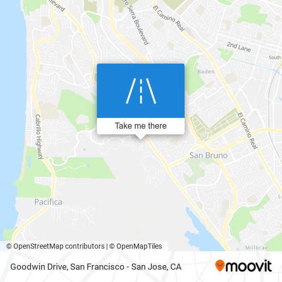 Mapa de Goodwin Drive