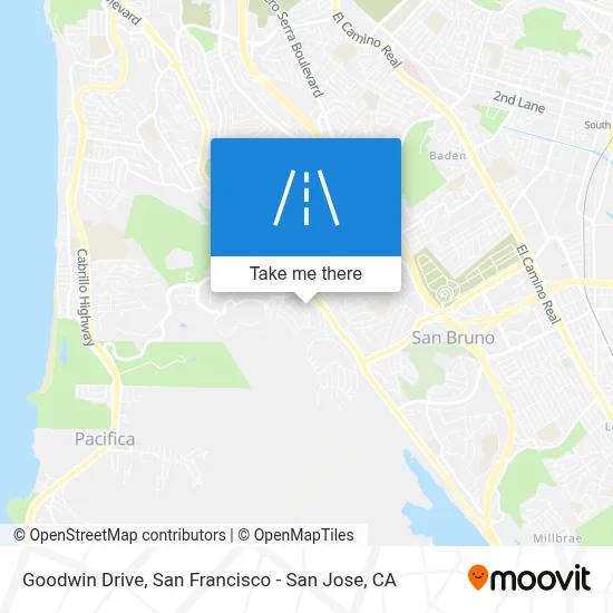Goodwin Drive map