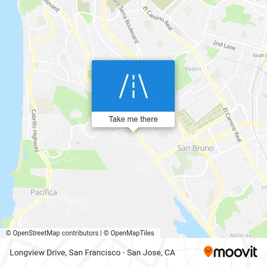 Longview Drive map