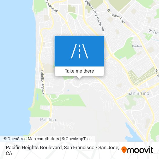 Pacific Heights Boulevard map
