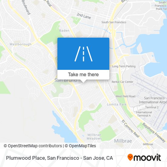 Plumwood Place map