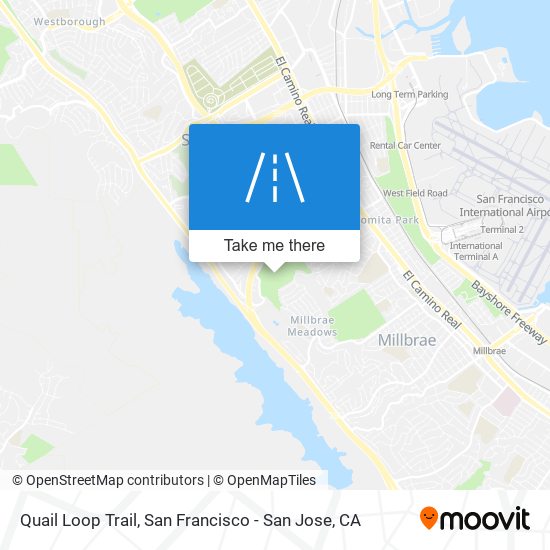 Quail Loop Trail map