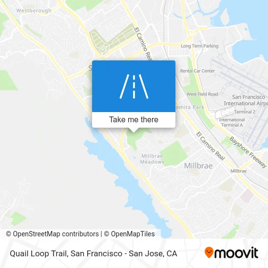 Quail Loop Trail map