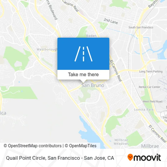 Quail Point Circle map