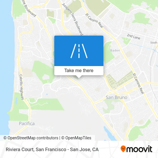 Riviera Court map
