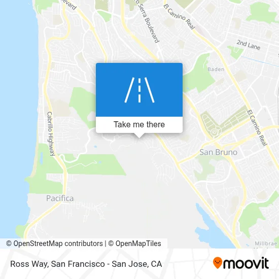Ross Way map