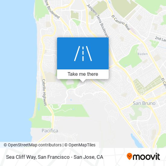 Mapa de Sea Cliff Way