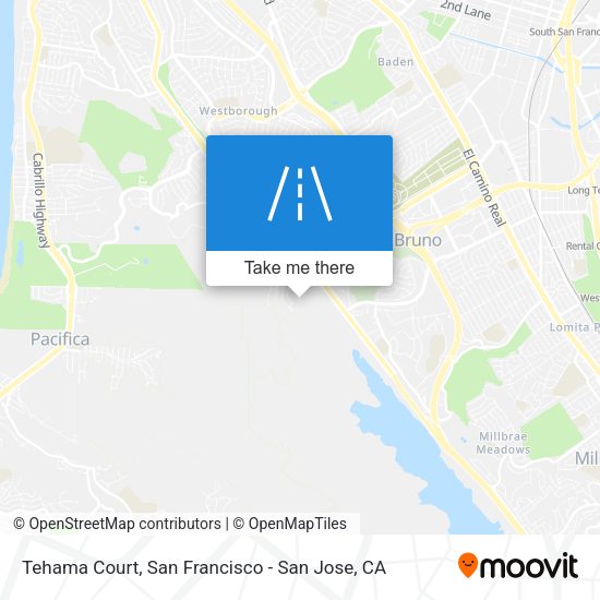 Mapa de Tehama Court