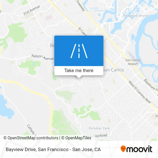 Bayview Drive map
