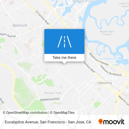 Mapa de Eucalyptus Avenue