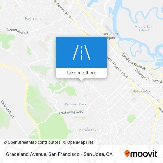 Graceland Avenue map