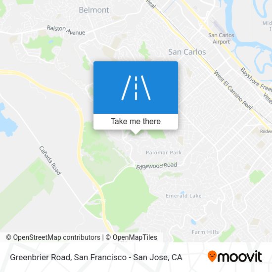 Mapa de Greenbrier Road