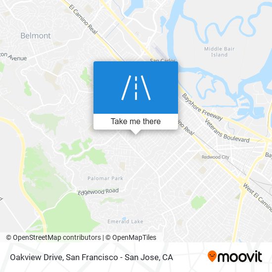Oakview Drive map