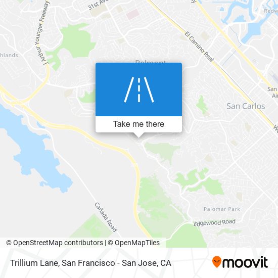 Trillium Lane map