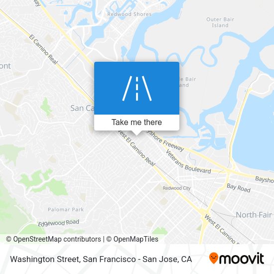 Washington Street map