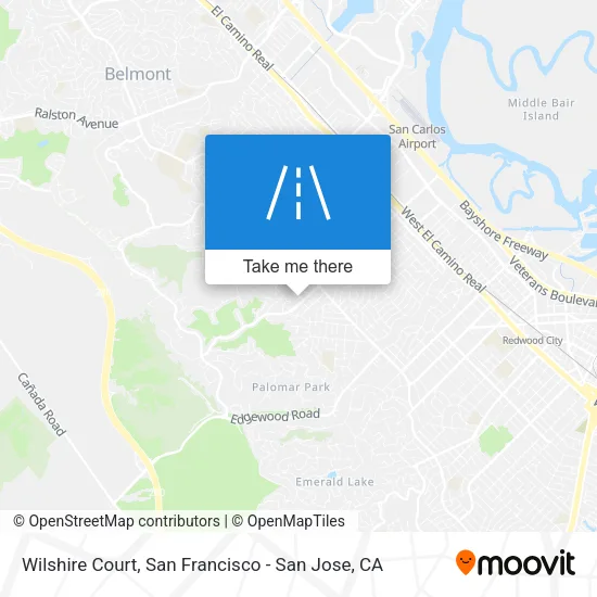 Wilshire Court map