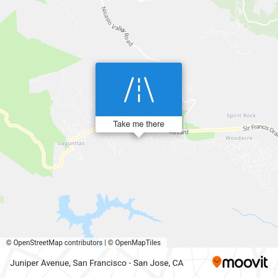 Mapa de Juniper Avenue