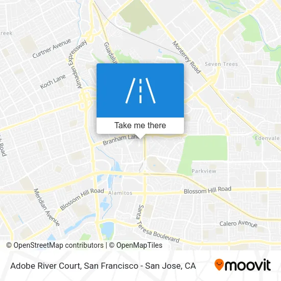 Adobe River Court map