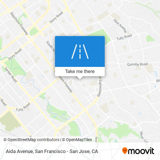 Aida Avenue map