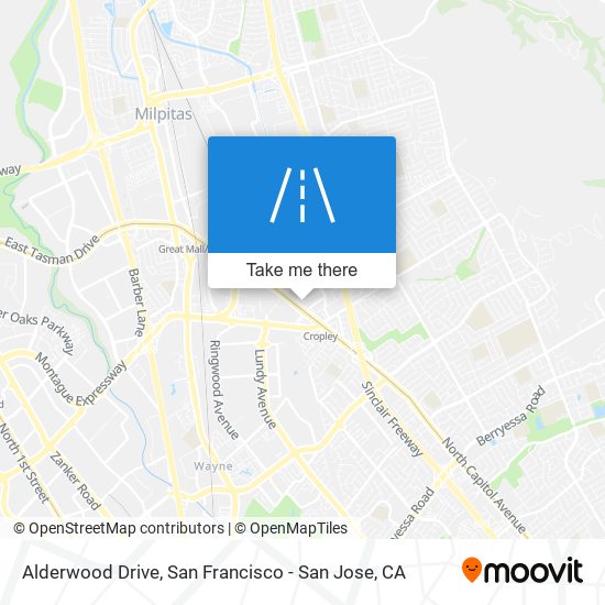 Mapa de Alderwood Drive