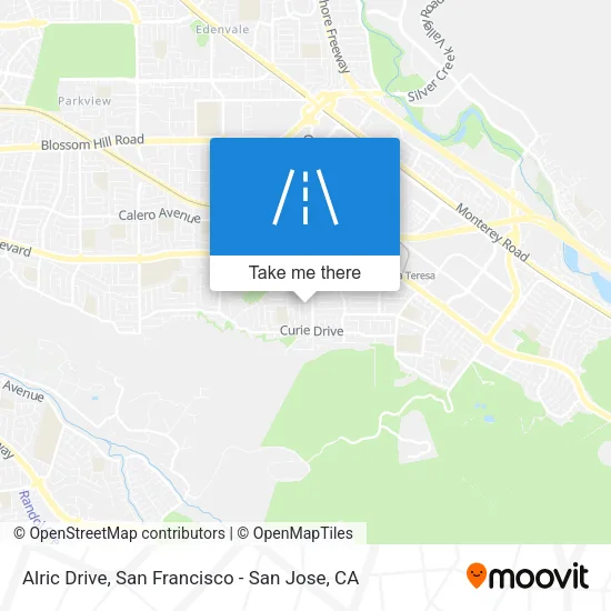 Alric Drive map